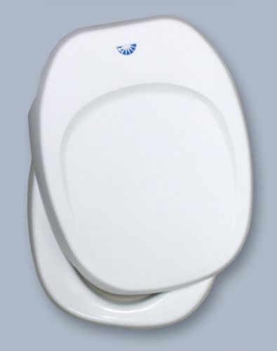 Replacement toilet seat &amp; cover assembly for thetford aqua-magic iv