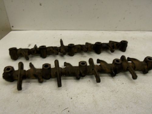 55 1955 chrysler 301 engine motor rocker arms rockers arm shaft shafts