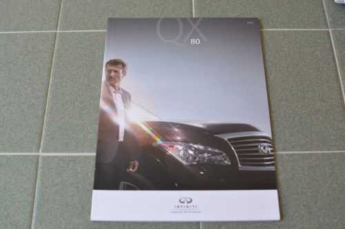New 2014 infiniti  qx80 brochure