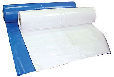 Poly america sf0617120w 17'x120' white 6 mil wrap