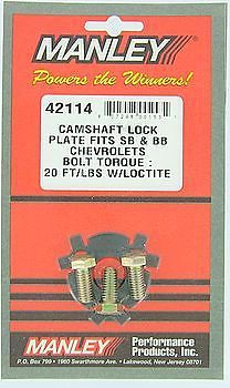 42114 manley cam lock plate sb and bb chevy