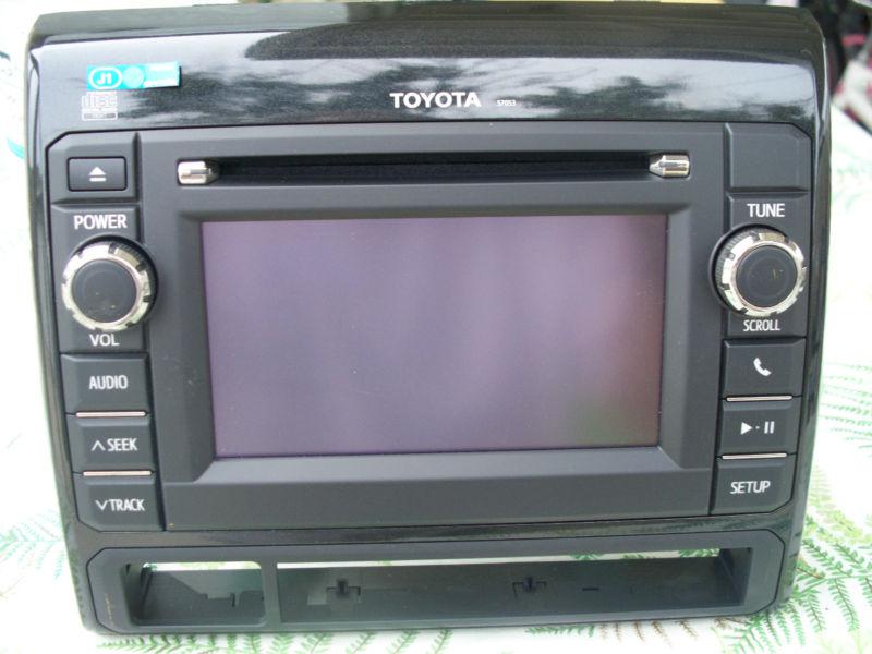 2013 toyota tacoma 57053 display audio head unit radio receiver 86140-04080