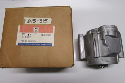 Genuine acdelco gm 7842360 secondary air injector pump 215-315         ** oem **