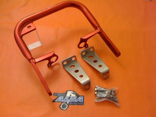 Yamaha yfz 450  grab bar  rear bumper  alba racing   red  199-t6-r4