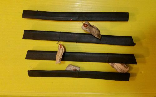 1965-1968 ford mustang nos convertible top rubbers weatherstrip set of ( 4 )