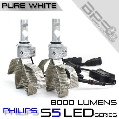 Philips s5 led headlight conversion kit 8000lm low or high beam or fog lights