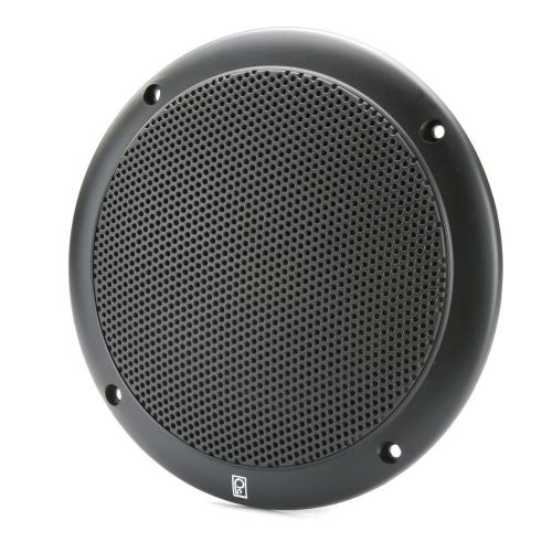 New poly-planar ma4055 5&#039;&#039; round marine speaker (pair) black