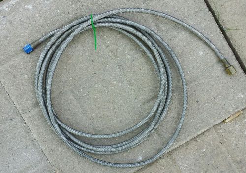 Nitrous oxide stainless steel line nos 12 feet 18 inches long funny car racing
