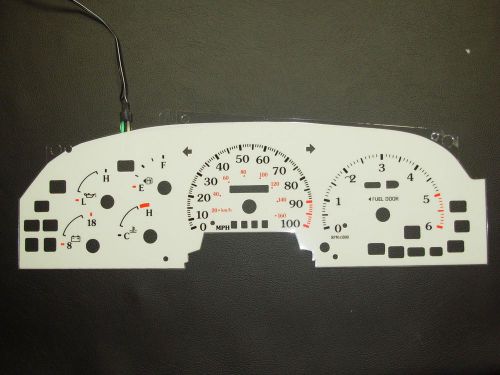 Performax glow gauge face 1997-00 ford f150/expedition/navigator el9700frd