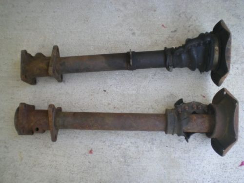 Porsche 356 (early) bearing flange with axle tubs