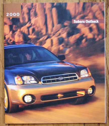 Subaru forester outback tribeca nissan rogue acura mdx infiniti fx brochures