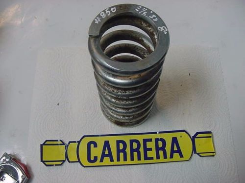 Carrera #850 chrome 2-1/2 id x 8" tall coil-over spring imca nascar ump dr166