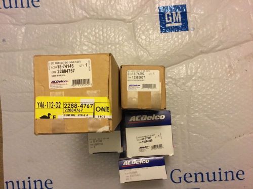Lot of 6 assorted a/c and heater parts genuine gm oem