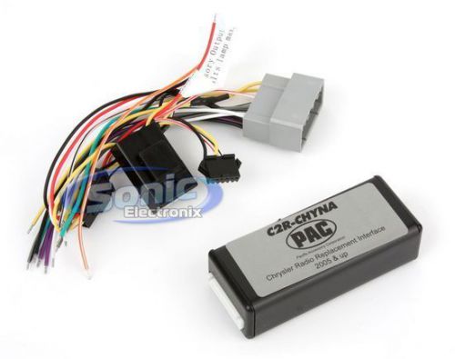 Pac c2r-chyna radio replacement interface for select 2004-up chrysler/dodge/jeep