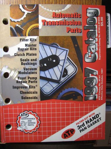Automatic transmission parts catalog no at-97 oct 1997