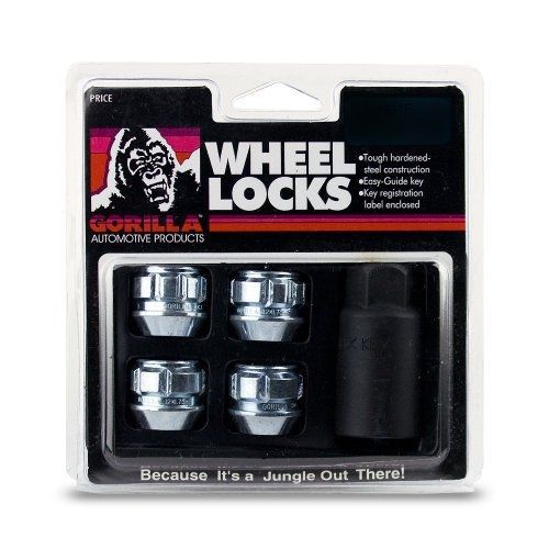 Find Gorilla Automotive 78681N Acorn Open End Wheel Locks (1/2" Thread