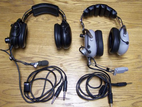 Pilot headsets flightcom &amp; softcom