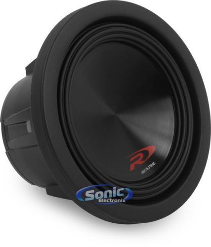 New! alpine swr8d2 1000w 8" dual 2-ohm type r series car subwoofer car audio sub