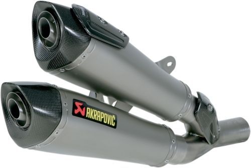 Akrapovic s-d12so2-hxt slip-on muffler hexagonal titanium muffler s-d12so2-hxt