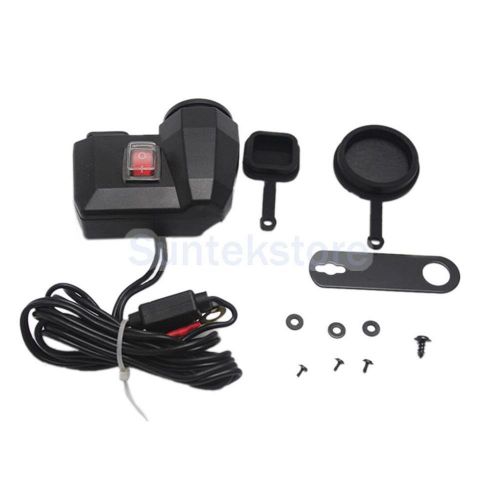 2 socket adapter splitter dual usb port charger dc 12v car cigarette lighter