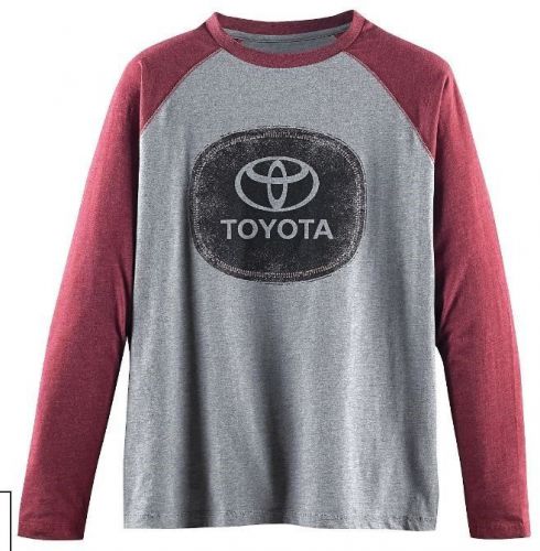 Toyota long sleeve baseball tee medium new with tags