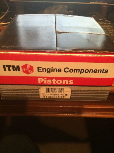Engine piston kit itm ry6630-std fits 87-93 mazda b2200 2.2l-l4
