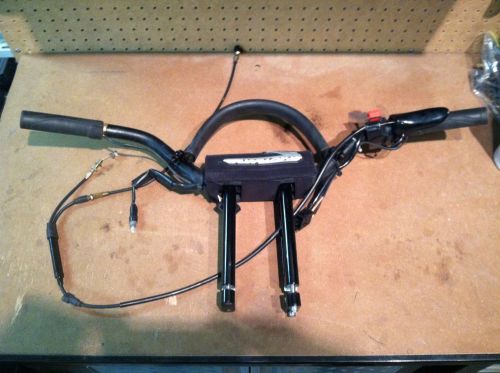Fly aero handlebars &amp; fly riser &amp; fly pad for ski doo rev summit xp