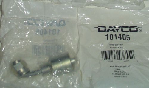 New~qty (6)  dayco hydraulic couplings 101405  pg06-060f90t