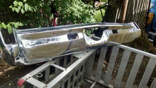 1971-72 monte carlo rear bumper