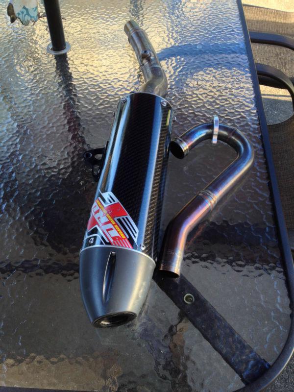 Find Dubach Dr D MX Race Exhaust Carbon Fiber Muffler and Header