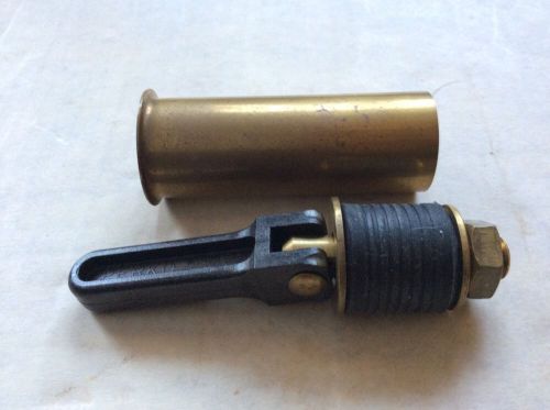 Perko transom brass 1" drain plug assembly # 414-dp2-plb new