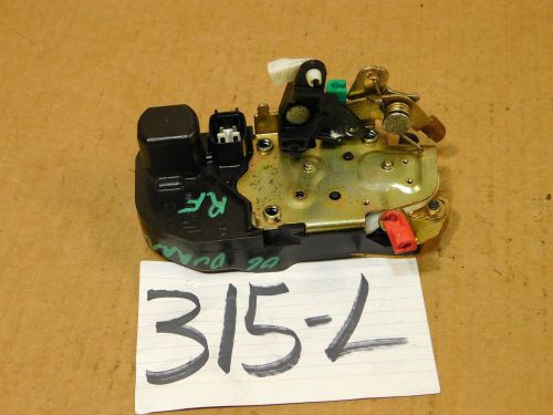 04 05 06 07 08 09 dodge durango front passenger door latch power lock #315-l