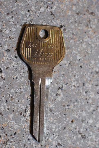 Ilco x27 keyblank for mazda equiv. to mz10