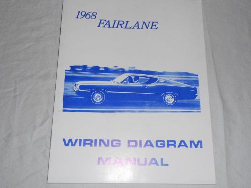 Find 1968 Fairlane Wiring Diagram Manual in Columbus, Ohio, United