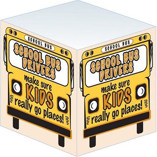 Great quotations note cube school bus drivers