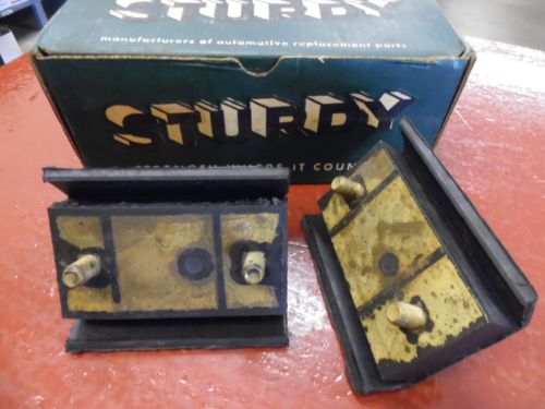 1957 1958 1959 dodge &amp; plymouth 6 cyl. front pair nors sturdy motor mount nors