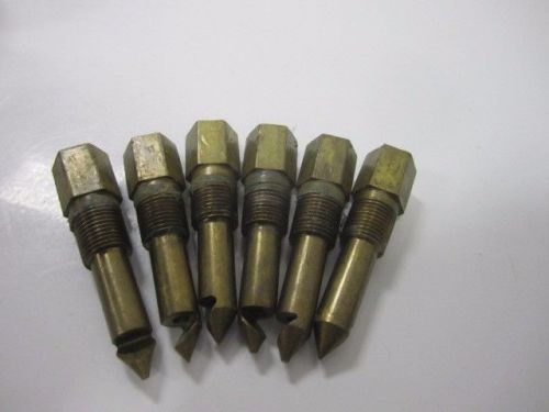 6 enderle short brass nozzle bodies 426 hemi nitro alcohol nhra chevrolet ford