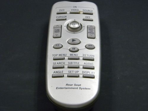 Toyota rear dvd entertainment remote control rear seat oem 86170-45010