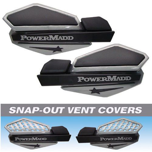 Powermadd star handguard system - silver/black