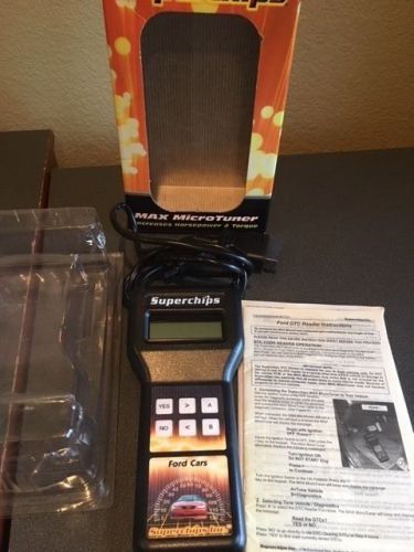Superchips (1725) max micro tuner w/ cable for 96-02 ford cars 4.6l v8 engines