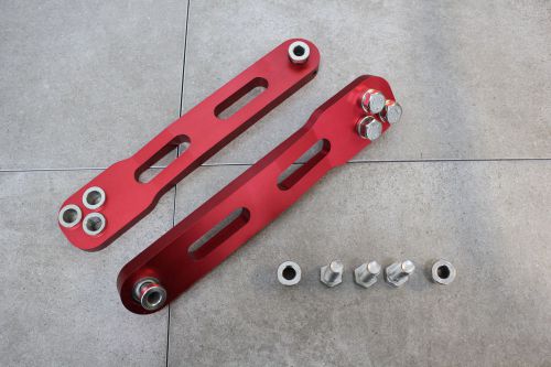 02-06 acura rsx dc5 base type s rear lower control arms lca performance red