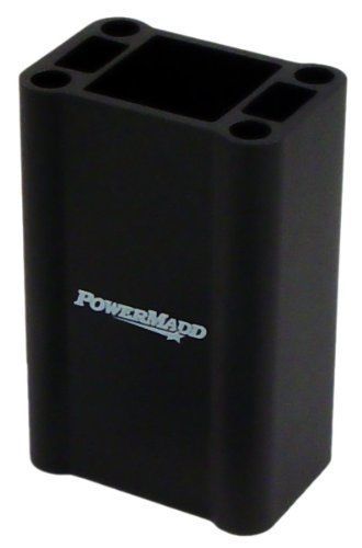Powermadd 45517 black 4" non pivot riser block for arctic cat and polaris