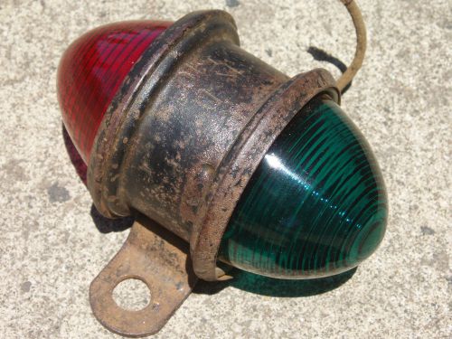 Antique fender marker signal light original vintage accessory old kd 510