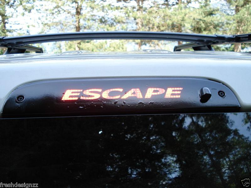 Find Ford Escape 3rd brake light decal overlay 08 09 2010 2011 2012 in