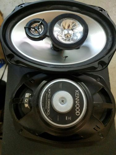 Kenwood kfc-g6930 6x9&#034; 600w 3 way kfc series car audio speakers
