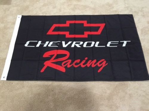 Chevrolet racing chevy garage man cave 3&#039; x 5&#039; flag banner free shipping