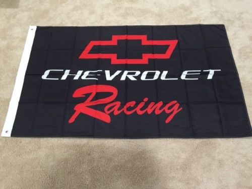 Chevrolet racing chevy garage man cave 3' x 5' flag banner free shipping