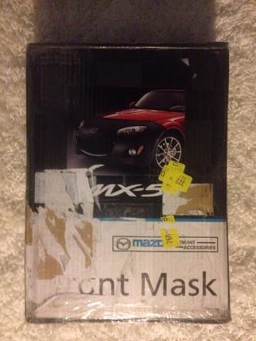 Mazda genuine accessories mx-5 base black front mask