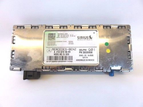 2014 mercedes benz c class sirius satellite radio control unit genuine oem