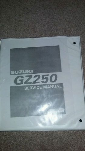 Suzuki gz250 service manual